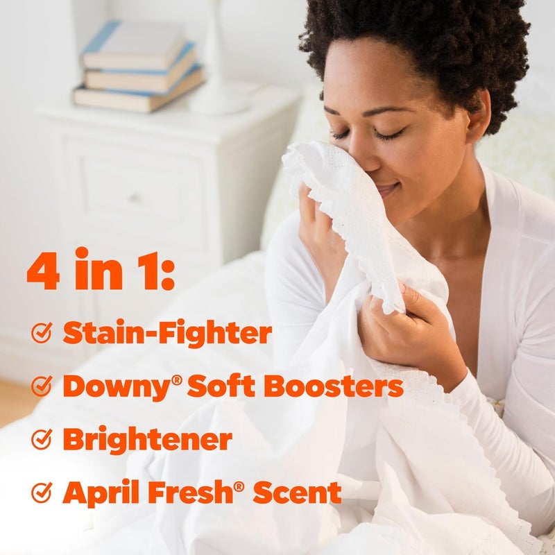 Tide Power PODs + Downy Laundry Detergent Pods, 45 Count, Soft Boosters + April Fresh - Image 4